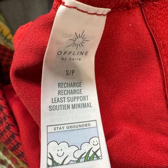 Offline by Aerie houndstooth size small bra top - Picture 6 of 6